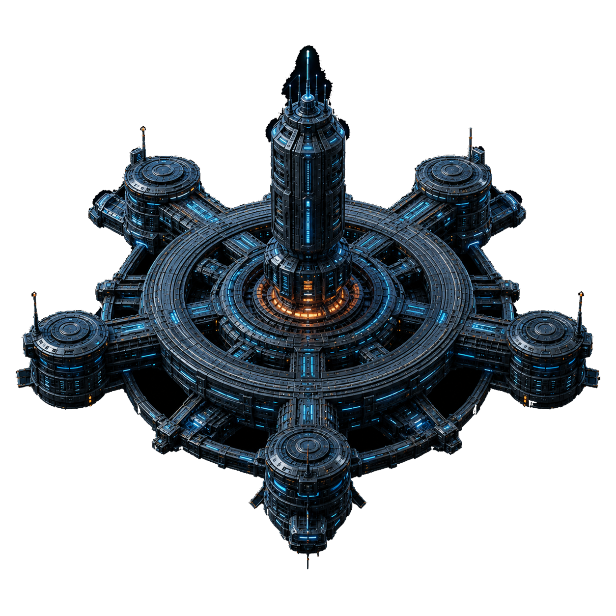 Orbitale Raumstation von stationEX